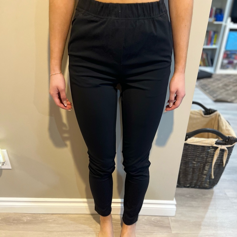 Kit and Ace Black high waisted dress pants